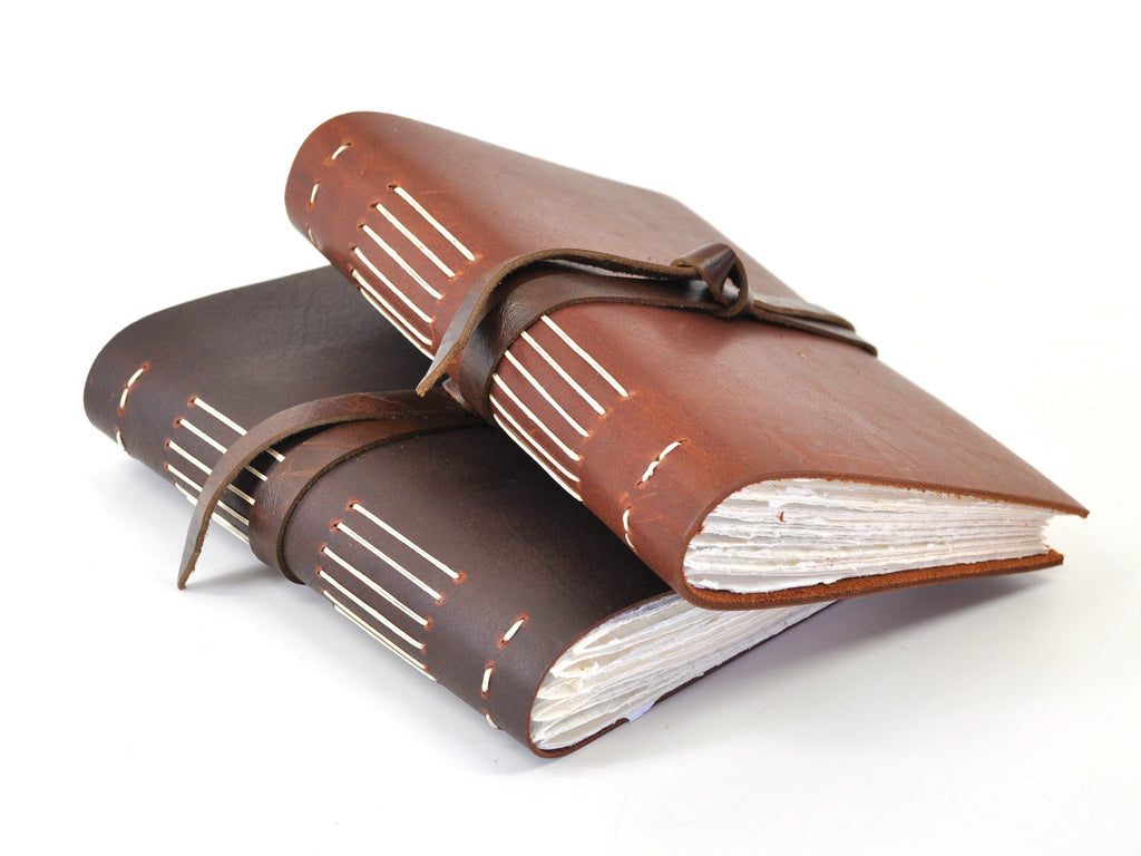 Dusty Road Handmade Leather Journal-Notebooks-JB Custom Journals