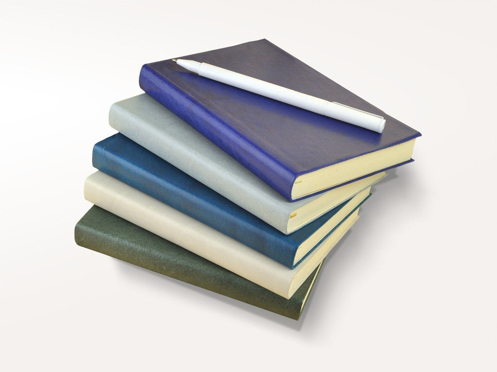 Harborview Leather Journal - Ivory-Notebooks-JB Custom Journals
