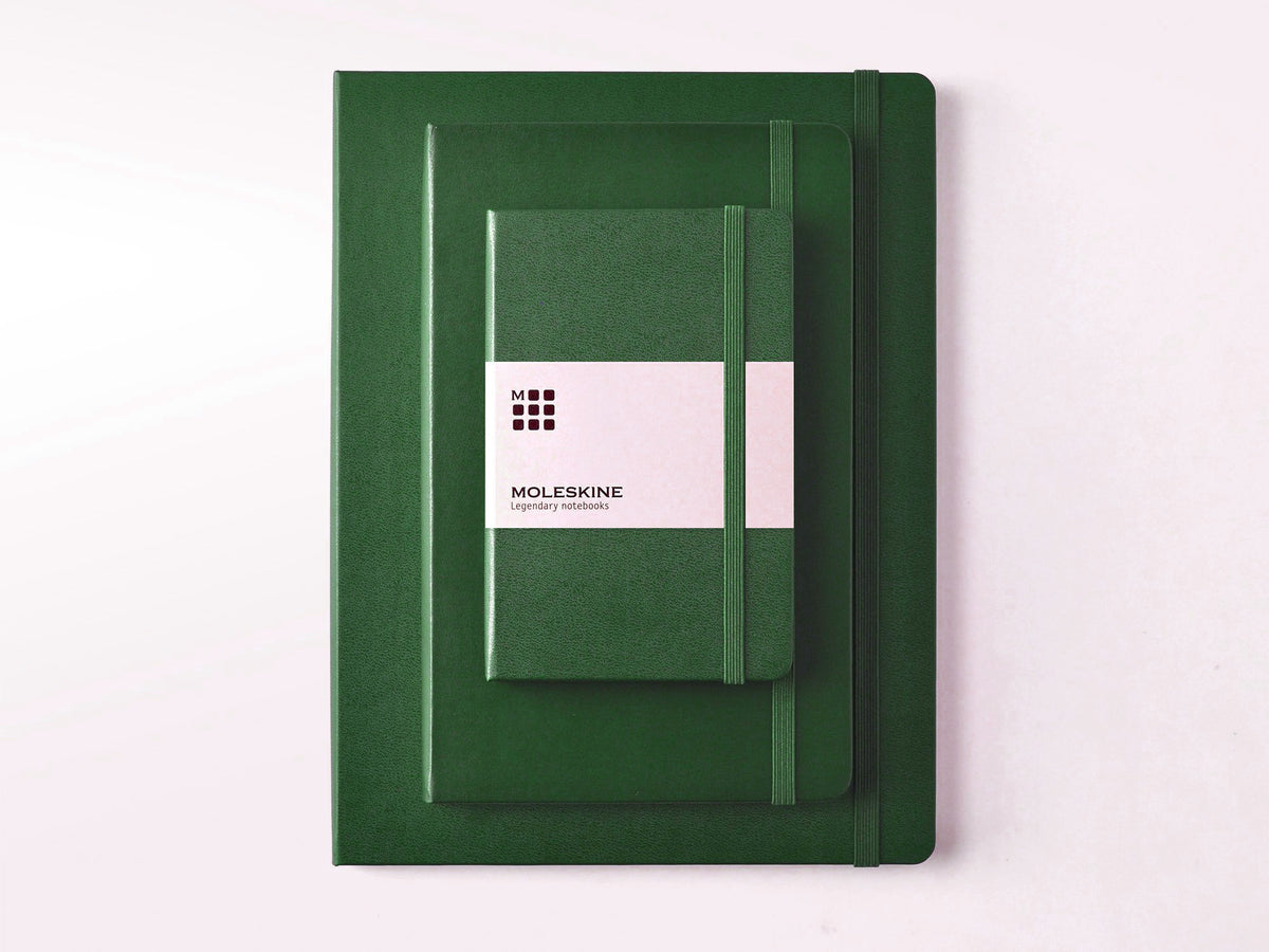Moleskine Classic Hardcover Notebook - Myrtle Green – JB Custom