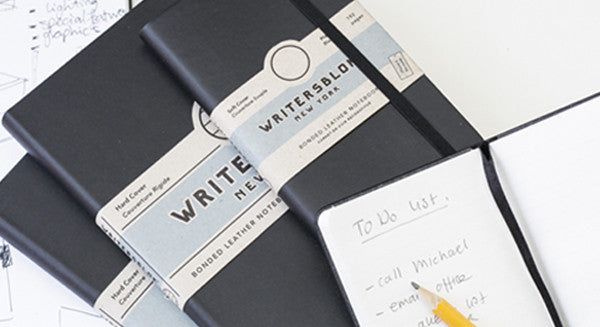 Writersblok: Simple, Stylish & Durable Black Leather Notebooks