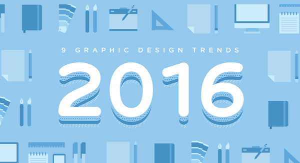 9 Graphic Design Trends to Be Aware of In 2016 – JB Custom Journals