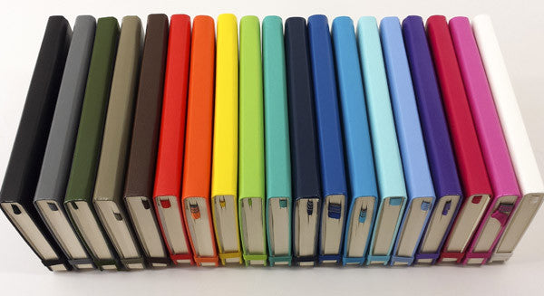 Leuchtturm Notebooks in a rainbow of colors