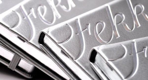 Fekkai Shows Off Their Shine With Silver Embossed Notebooks