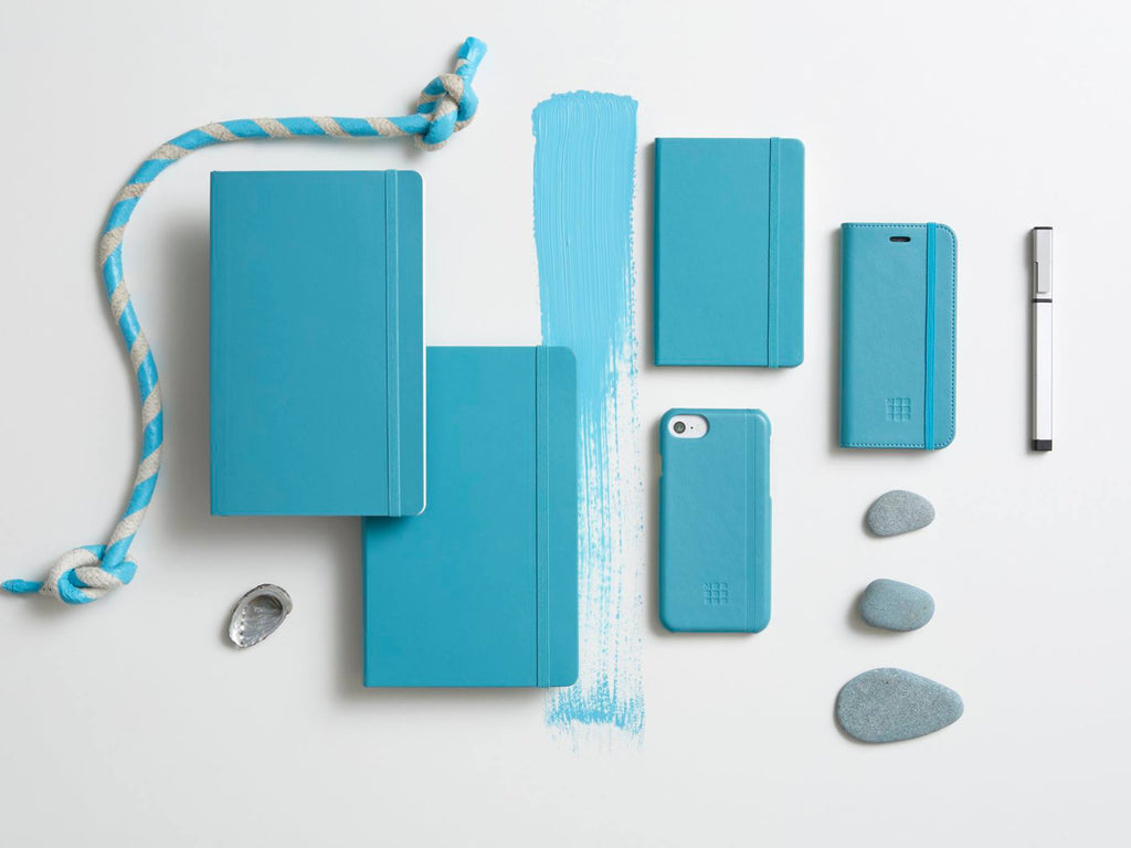 Moleskine Softcover Notebook - Reef Blue-Notebooks-JB Custom Journals