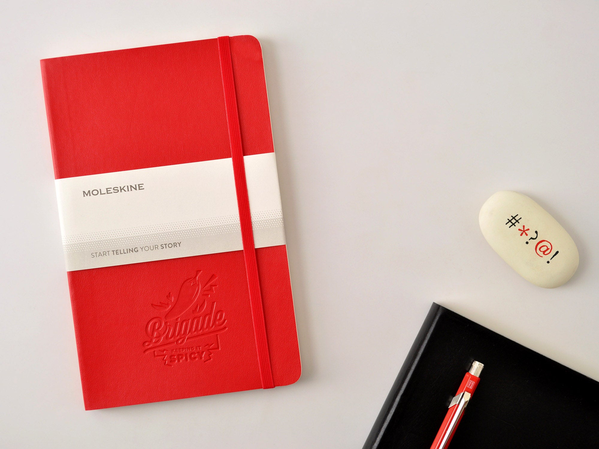 Moleskine Softcover - Expanded Extra Red – Custom Journals