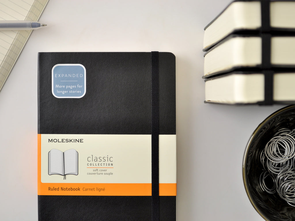 Moleskine Softcover - Expanded Extra Thick, Black