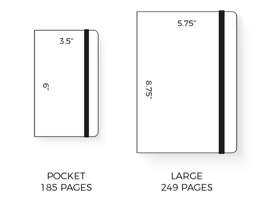 Leuchtturm 1917 Hardcover Notebook - Anthracite-Notebooks-JB Custom Journals