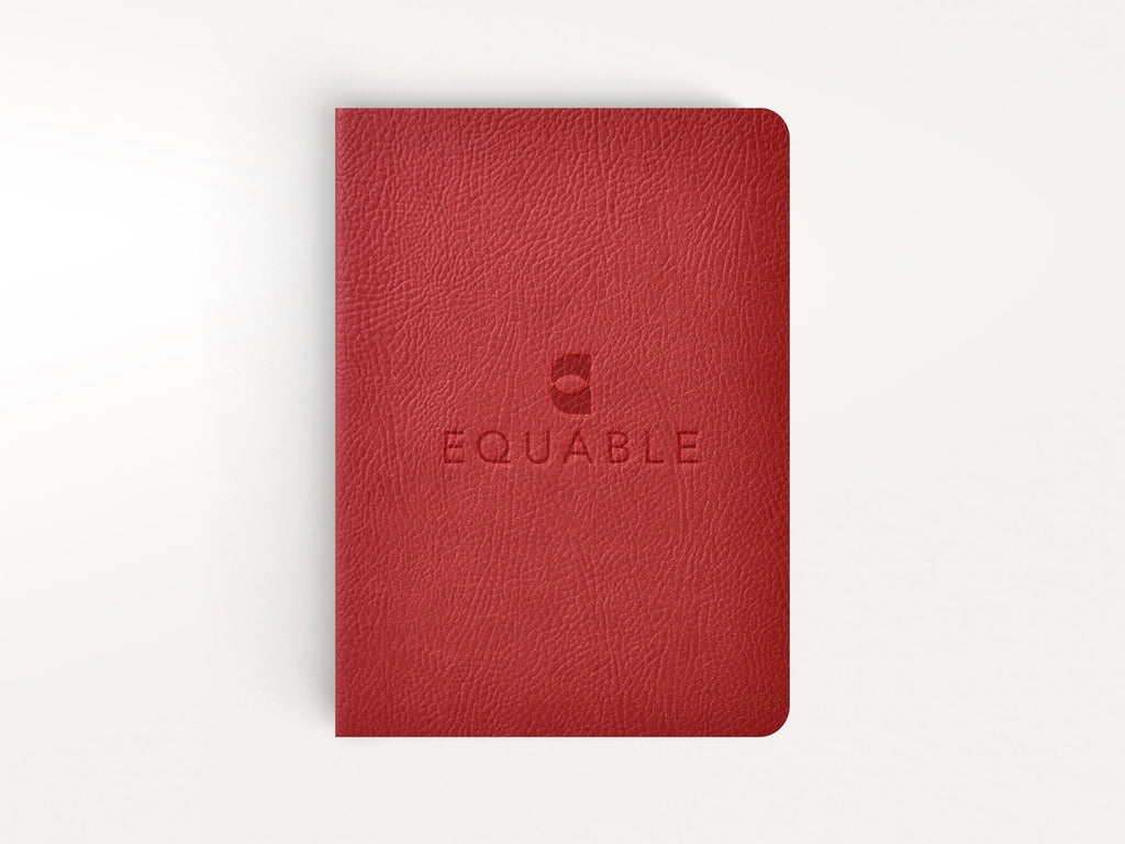 Ciak Mate Slim Softcover Notebook - Red