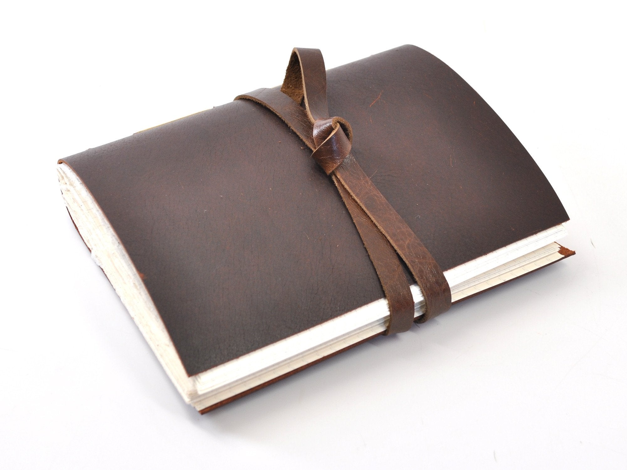 Leather Bullet Journaling Notebook, Rustico
