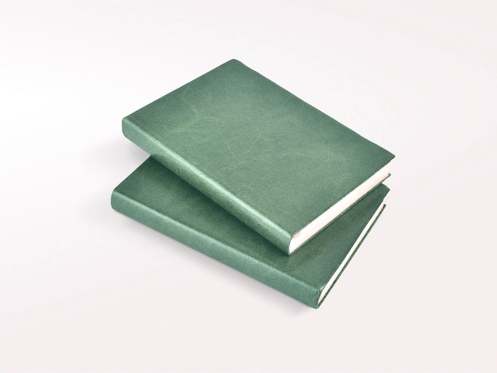 Harborview Leather Journal - Spruce-Notebooks-JB Custom Journals