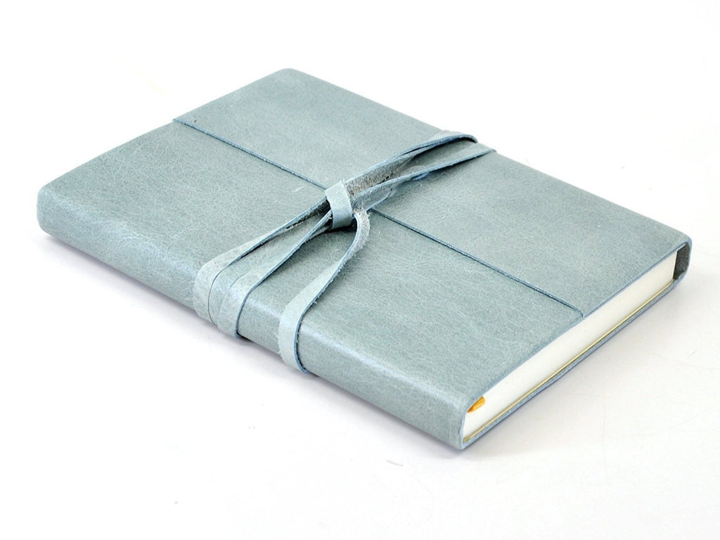 Islander Leather Journal With Wrap - Sky-Notebooks-JB Custom Journals