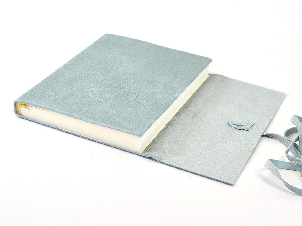 Islander Leather Journal With Wrap - Sky-Notebooks-JB Custom Journals