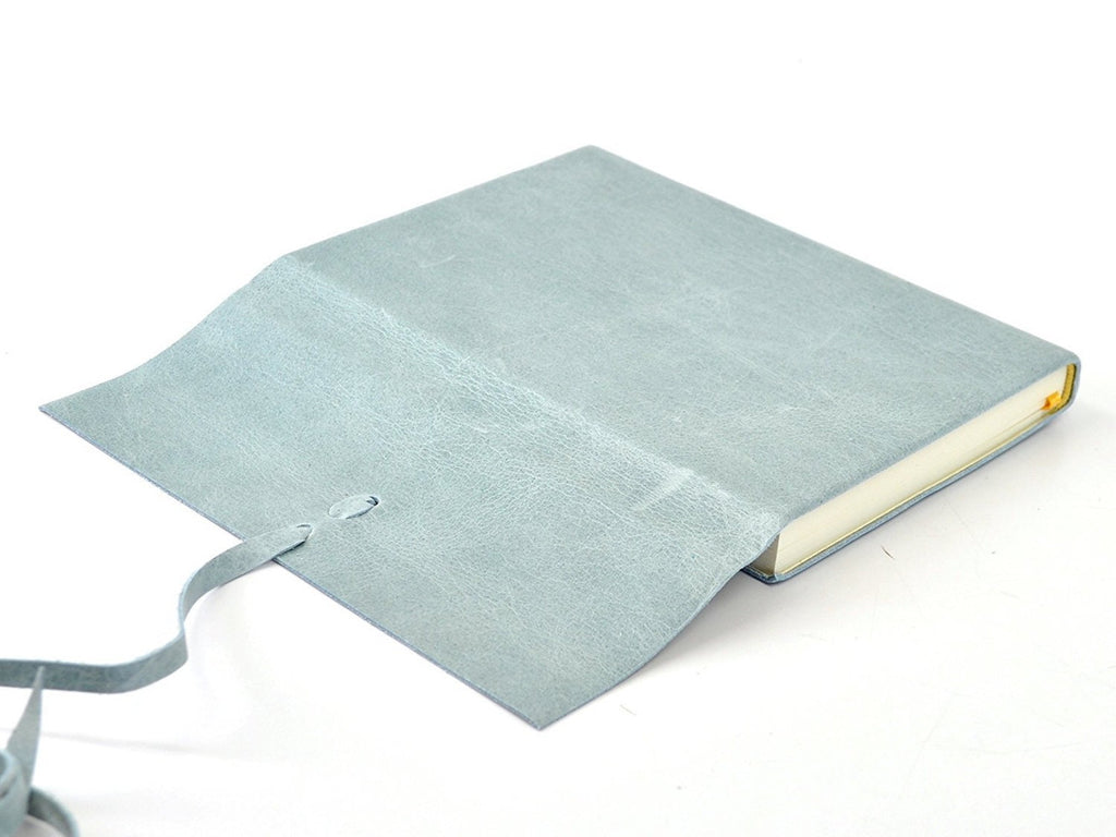 Islander Leather Journal With Wrap - Sky-Notebooks-JB Custom Journals