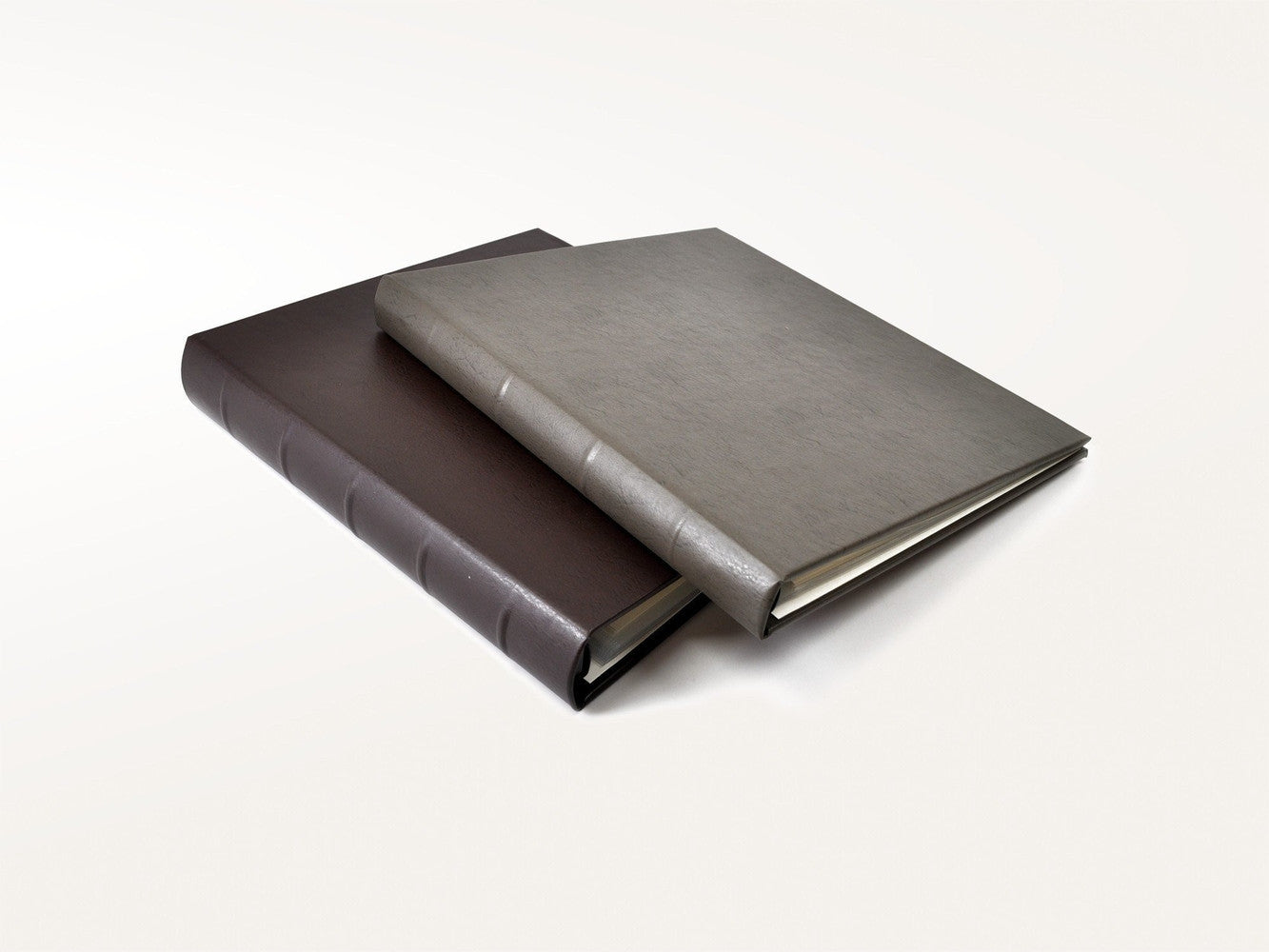 Leather Presentation Binder - Grey – JB Custom Journals