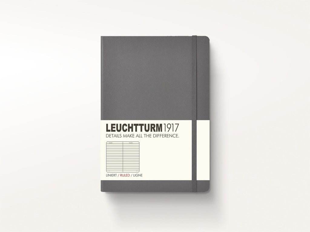 Leuchtturm 1917 Hardcover Notebook - Anthracite-Notebooks-JB Custom Journals