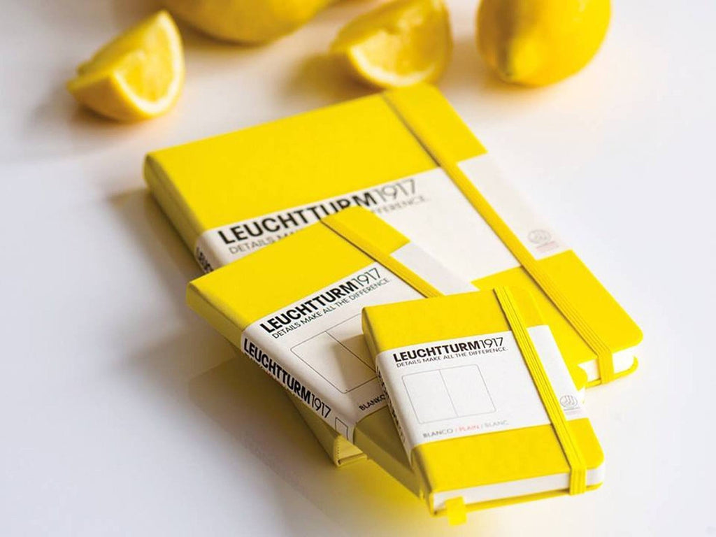 Leuchtturm 1917 Hardcover Notebook - Lemon Yellow-Notebooks-JB Custom Journals