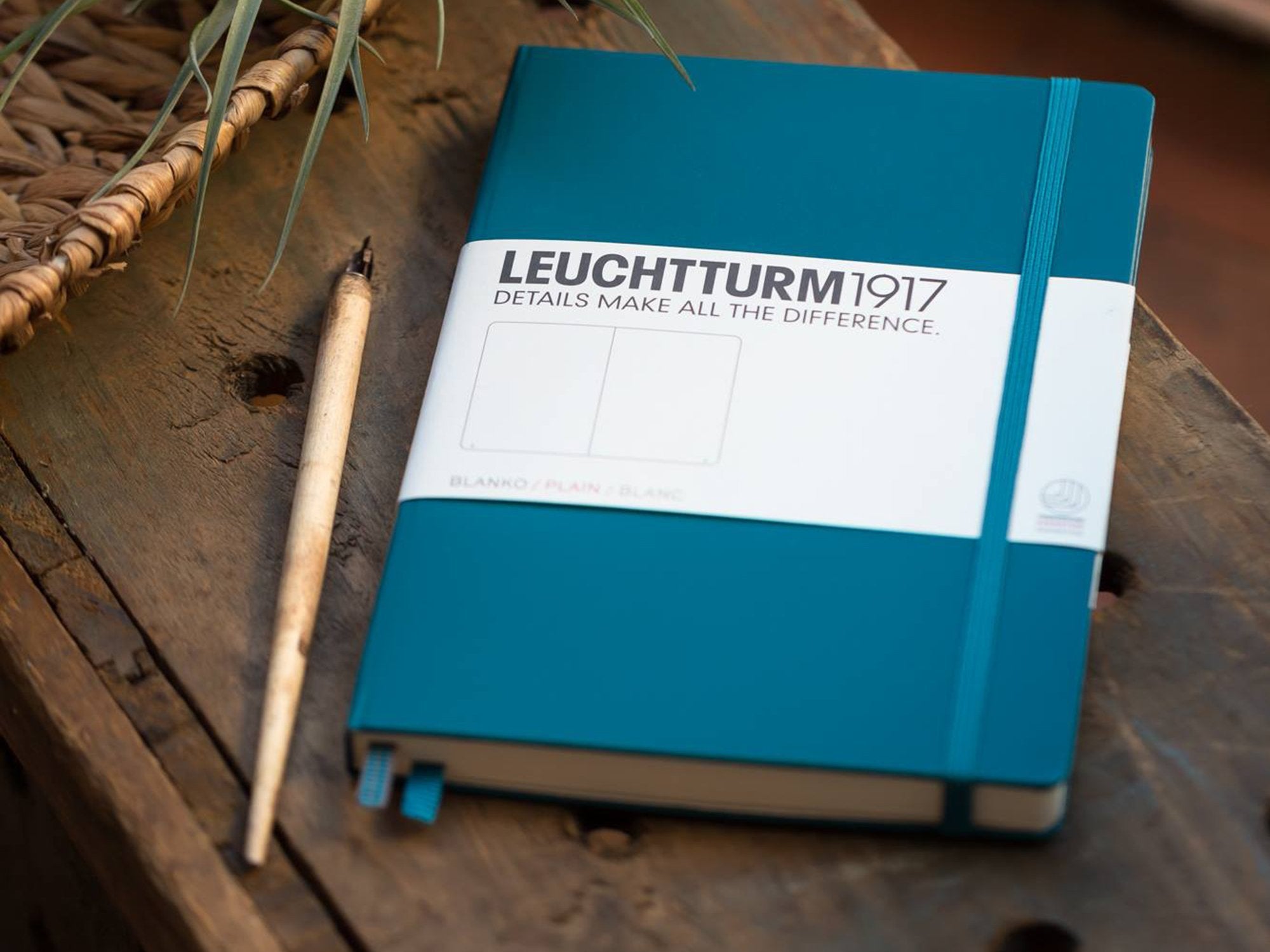 Leuchtturm 1917 Hardcover Notebook - Pacific Green – JB Custom