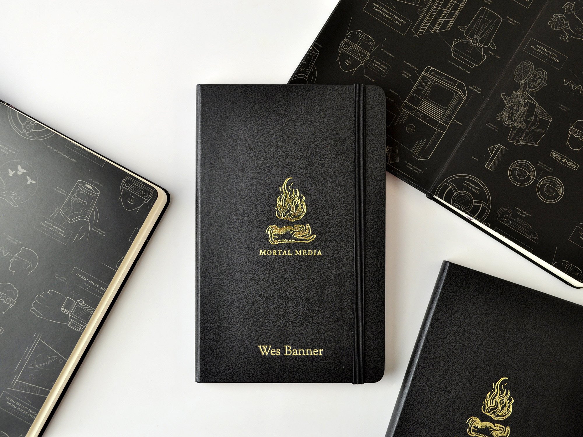 Personalised Moleskine Notebooks