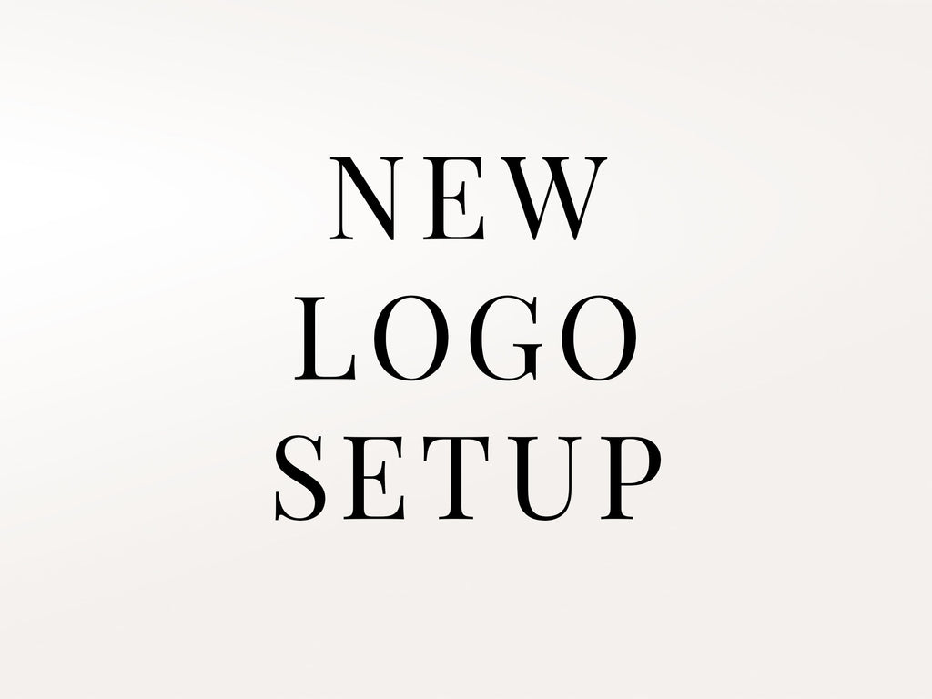 New Logo Upload / Setup