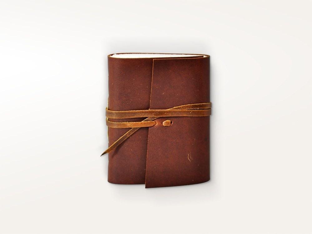 Hand Sewn Leather Pocket Journal
